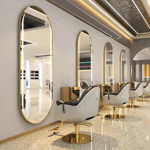 กระจกแต่งหน้าร้านเสริมสวยพร้อมไฟ LED ลดราคาพิเศษ - Product Image 2
