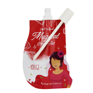 Tùy Chỉnh In Ấn 7/10/15/20G 1Oz Đặc Biệt Lá Gói Mẫu Hình Mylar Spouted Pouch Cho Mặt Nạ Kem Dưỡng Da Mặt Sữa Rửa Mặt - Product Image 6