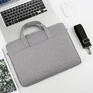Mode Multifunktions-Business-Aktentasche mit Gepäck riemen Unisex-Laptop taschen Büro taschen