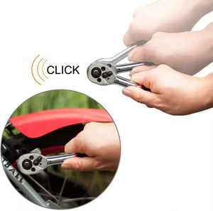 <span class=keywords><strong>12PCS</strong></span> 24 răng ô tô tự động sửa chữa có thể điều chỉnh dụng cụ cầm tay 1/2inch Ratchet Socket Wrench <span class=keywords><strong>Set</strong></span> cho xe Bộ công cụ - Product Image 4