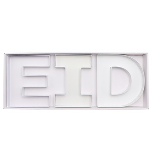 Caja de cartón rellenable con forma de letra para tabla de charcutería, bandeja de alimentos, Eid, Ramadán y peregrinación Hajj - Product Image 2