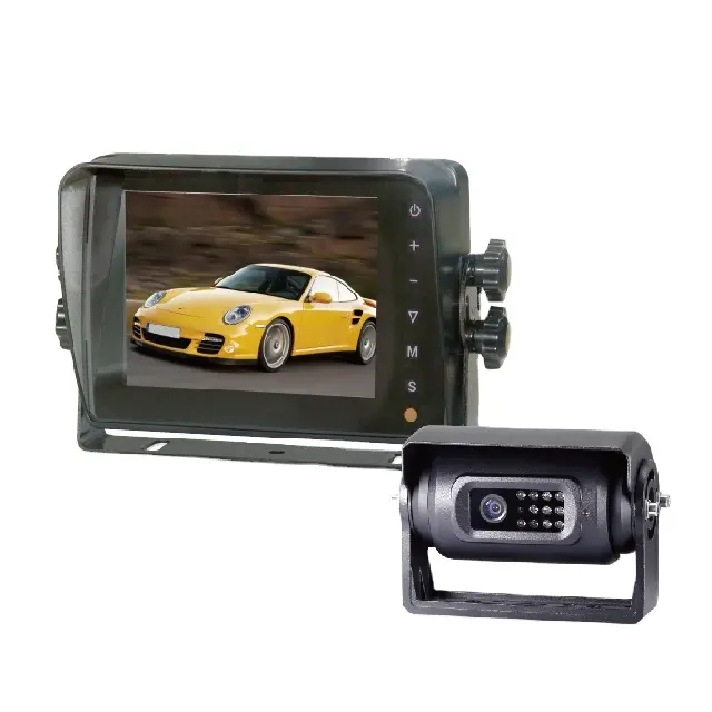 STONKAM HD 5 אינץ waterproof tft lcd רכב rearview צג עם מצלמה אחורית