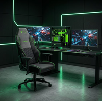 Nouvelle Chaise de Bureau Gaming Ergonomique Pliable de Luxe O-YI 2026 avec Dossier Haut, Roulettes Pivotantes, Design Sportif Matelassé Diamant en Cuir PU