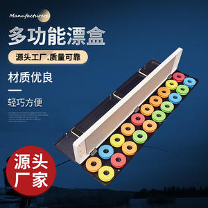 กล่องอุปกรณ์ตกปลา Bosource ขนาด 55 ซม. วัสดุ ABS โปร่งใส 20 ช่องเก็บของอเนกประสงค์ สำหรับเก็บสายเอ็น ชุดสายเบ็ด ทุ่น และอุปกรณ์ตกปลาอื่นๆ - Product Image 4