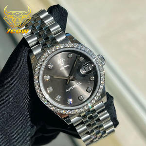 أعلى جودة الطلب الهاتفي الكلاسيكية VVS المويسانيتي ووتش تمثال نصفي أسفل مثلج من الهيب هوب التلقائي آلة الساعات الفاخرة - Product Image 5