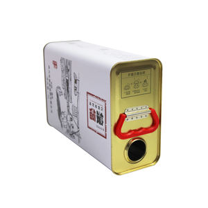 Bidon <span class=keywords><strong>de</strong></span> colle métallique <span class=keywords><strong>de</strong></span> 4L avec pinceau, pour emballage <span class=keywords><strong>de</strong></span> ciment PVC, avec bec verseur <span class=keywords><strong>et</strong></span> poignée - Product Image 2