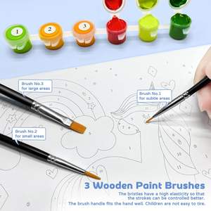 Kit de <span class=keywords><strong>peinture</strong></span> par numéros pour enfants SONGWOO ART, <span class=keywords><strong>peinture</strong></span> acrylique DIY par numéros, motif <span class=keywords><strong>girafe</strong></span>, <span class=keywords><strong>peinture</strong></span> par numéros - Product Image 5