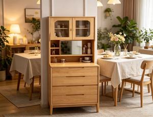 Modern Wooden Makeup <b>Vanity</b> With Flip Top <b>Mirror</b> Multifunction Storage Drawer Stool Bedroom Furniture Pine Wood Design - Product Image 3