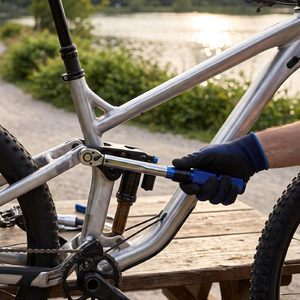 1/2" 50-200Nm Tool 72 Tooth Drive Preset Adjustable High-precision <b>Torque</b> Wrench <b>Set</b> for Auto Riderace Bicycle - Product Image 3