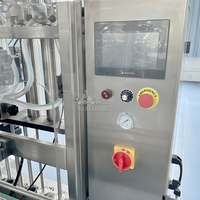 Automatique 6 Têtes 1000ml Pompe À Piston Cosmétique Savon Détergent Désinfectant Pour Les Mains Shampooing Jus Bouteille Liquide Machine De Remplissage