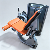 Machine d'extension des jambes assise professionnelle, construction en acier, pile de poids de 80 kg, utilisation universelle, équipement de fitness pour salle de sport