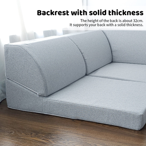 Wholesale Compressed Foam Modular Living Room <strong>Sofa</strong> <strong>Bed</strong> with Removable Washable Cover Adjustable Floor <strong>Couch</strong> - Product Image 4