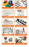 Kabel Tembaga Fleksibel Berinti 2&3 RVVB Dengan Selubung PVC, Tahan Suhu 70C, Tegangan 300/300V, Warna Putih