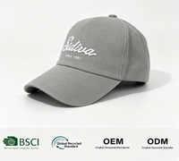 Casquette de baseball structurée à calotte haute avec logo personnalisé en relief 3D à motif à carreaux métalliques, visière rigide, casquette de sport décontractée