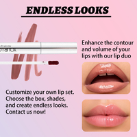 Teinte à lèvres peel-off en gros sous marque privée, 5 couleurs, longue tenue, anti-transfert, gloss à lèvres peel-off