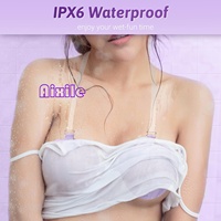 Nippel-Vibrator mit Riemen Tragbare Nippel-Spielzeuge für Frauen APP-Vibratoren Erwachsenen-Spielzeug Vibrierender Nippel-Sauger Sexspielzeug für Paare
