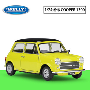 Coche de Metal Coleccionable Welly 1:24 <span class=keywords><strong>MI</strong></span> NI COOPER1300, Modelo de Coche de Aleación Fundida a Presión, Simulación de Coche - Product Image 2