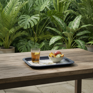 Bandeja de metal rectangular de 233x307mm Selva tropical-Un exuberante paraíso de naturaleza y vida silvestre - Product Image 3