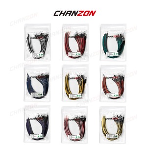 Kit LED precablato 5mm diodo emettitore luce DC 12V caldo bianco rosso verde blu giallo arancio rosa UV cavo precablato lampadina Set - Product Image 5