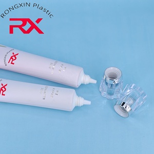 D22 10-35g Logo personnalisé Tube d'impression acrylique forme <span class=keywords><strong>de</strong></span> fleur bouchon à vis crème pour les yeux soins <span class=keywords><strong>de</strong></span> la peau hôtel produit en plastique PRC Tube <span class=keywords><strong>de</strong></span> canne à sucre - Product Image 4