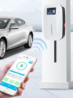 Nouvelle station de recharge murale pour véhicules électriques ZS-E310G GB/T 32A 7KW avec écran LCD, application et RFID, minuterie 12H, IP67