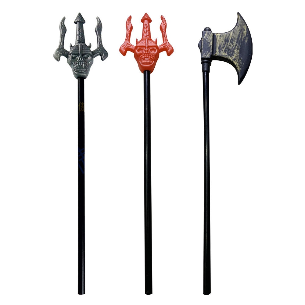 Halloween Weapons: Viking Devil Grim Reaper Costume Accessories