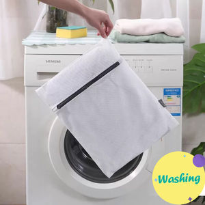 Bolsas de Lavandería de Malla Reutilizables con Logotipo Personalizado para <span class=keywords><strong>Lavadora</strong></span>, <span class=keywords><strong>Bolsa</strong></span> de Lavado de Red para Lencería y Sujetadores - Product Image 6