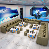 Narguilé salon bar meubles Bar Table et canapé ensembles karaoké bar Mini Ktv stand Shisha salon costume pour discothèque Club canapé