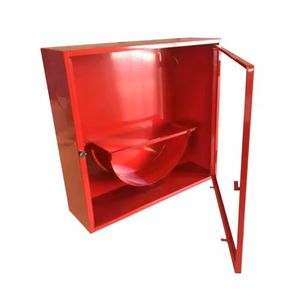 Armoire à Tuyaux d'Incendie <span class=keywords><strong>en</strong></span> Acier Rouge, Vente Directe Usine, Ensemble Complet de Stockage de Sécurité Incendie avec Raccords de Tuyaux et Protection d'Urgence Contre l'Incendie - Product Image 5