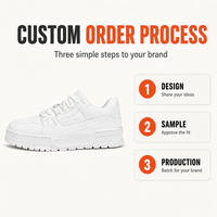 Chaussures de sport personnalisées avec logo de marque, baskets pour hommes, fabricant de baskets personnalisées, chaussures plateforme épaisses