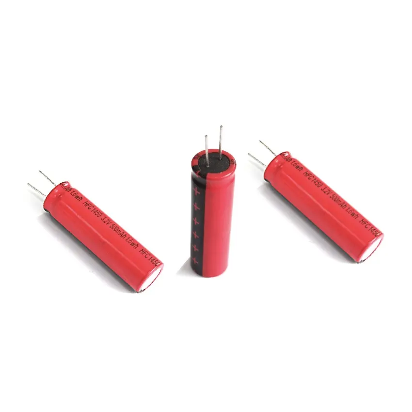 년 보증 충전식 리튬 이온 배터리 셀 hfc 1450 500mAh 3.2v 리튬 철 인산염 배터리