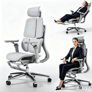 <span class=keywords><strong>Silla</strong></span> de Oficina Ergonómica con Masajeador, Soporte Lumbar Ajustable, Cómoda para Largas Jornadas de Trabajo, <span class=keywords><strong>Silla</strong></span> Ejecutiva para Juegos - Product Image 1