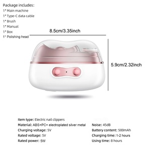 New 35000 Rpm 4 in 1 Nail Care Tool Trimmer <b>Polishing</b> Nail <b>Drill</b> Dryer Automatic Nail with UV LED Lamp - Product Image 5
