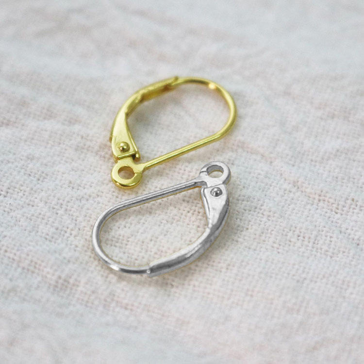 JF9217 Sterling Silver French Lever Back Earwire Findings