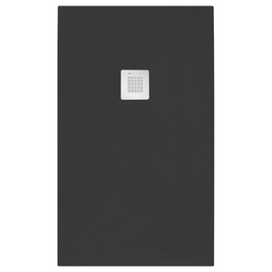 Serenity Plato de Ducha Rectangular Acrílico Negro de 90x150cm, Diseño Europeo Moderno, Impermeable, para Baño u Hotel - Product Image 1