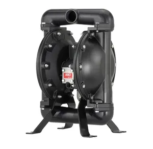 ARO 1.5" pumps 666170-3EB-C of air operated double diaphragm pump metallic AODD cast iron waste water treatment ceramics powder