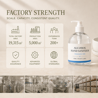 Désinfectant pour les mains sans parfum ni alcool en flacon pompe, OEM, marque privée, étiquette personnalisée, vente en gros, gamme d'hygiène des mains commerciale