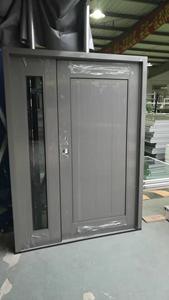 Superhouse Nfrc/Fpa Orkaan Proof Impact Beoordeeld Aluminium Draaideur Aluminium Plaat Deur Aangepaste Kleur Scharnierende Deur - Product Image 4