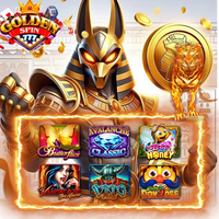 Application de jeu de pêche en ligne Juwa Orion Stars Vpower, Dragon Doré personnalisé pour plateforme de jeux d'arcade, en anglais