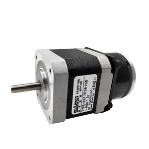 Samsr Langkah Motor Nema 17 0.38Nm 1.8Degr 2 Phase Stepper Motor dengan Rem untuk Z Axis Cnc Kit-SS1703A15D