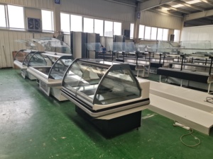Tủ Lạnh Thương Mại Trưng Bày Thịt Tủ Lạnh Cửa Kính Tủ Lạnh Trưng Bày Tự Phục Vụ Tủ Đông Trưng Bày Thực Phẩm Nấu Chín - Product Image 6