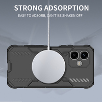 Coque de téléphone personnalisée de luxe antichoc et rafraîchissante avec chargement magnétique sans fil pour Infinix Smart 20 – Vente en gros 2026