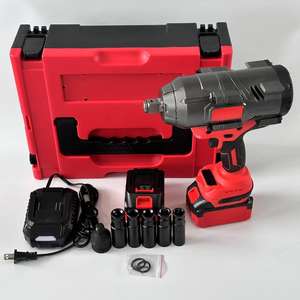 Бесщеточный 21 В беспроводной Аккумуляторный Электрический ударный ключ мощностью 2500 Вт с высоким крутящим моментом литий-ионный 1500 Нм для ремонта автомобилей промышленного класса - Product Image 1