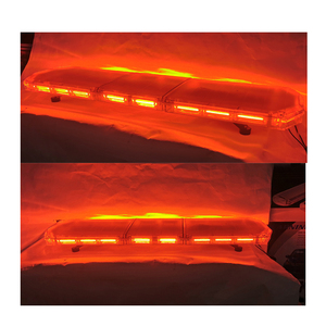 Barre lumineuse de signalisation d'urgence à profil bas COB LED 220W, 47 pouces, pour toit, avertissement de danger, clignotante, sécurité, conseiller de circulation - Product Image 5
