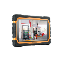 Tablet PC Android Tangguh T70EX Atex Explosion 7-Inci IP67 Pembaca Kartu NFC Pemindai Barcode Tahan Sinar Matahari Octa Core Industrial