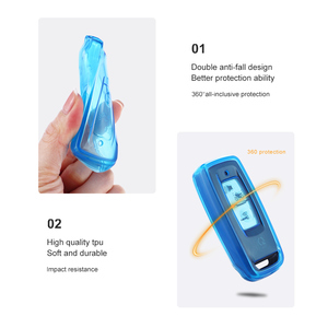 Cho HONDA Xe máy <span class=keywords><strong>Key</strong></span> trường hợp đối với nss350/Lead125/pcx160/sh300/click150 vario150 TPU bảo vệ Bìa chìa khóa xe Vỏ phụ kiện - Product Image 4