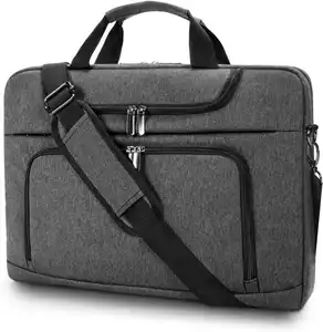 Manufacturer Custom Laptop Bag 15.6 inch for Women Men Shoulder Computer Bag Laptop Case for Work Travel Business Briefcase