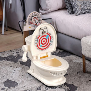 Mini jouet catapulte créatif <span class=keywords><strong>pour</strong></span> <span class=keywords><strong>toilettes</strong></span>, roman amusant, jeu de tir de bureau <span class=keywords><strong>pour</strong></span> enfants, nouvelle parodie familiale, jouets délicats en plastique durable - Product Image 2
