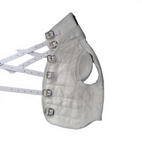 Gilet de protection matelassé en Kevlar anti-coupure et anti-morsure de luxe pour chiens de chasse (Dogo Pit Bull) toutes saisons