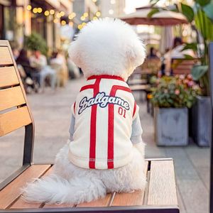 PETCIRCLE Chaqueta Cómoda para Perros Pequeños y Cachorros de Primavera y Otoño, Camiseta de Béisbol 01 - Product Image 3